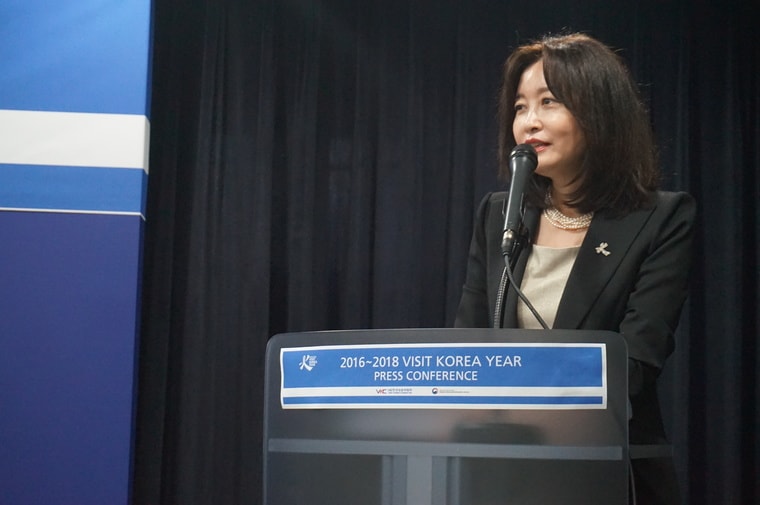 「韓国にようこそ（Welcome to Korea！）」 - 韓国訪問委員会のハン・ギョンア事務局長の挨拶